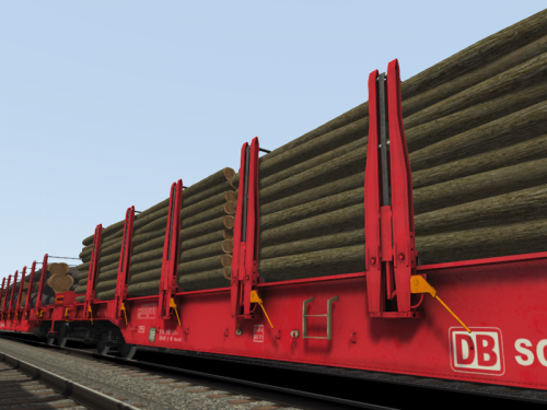 Rbns646- Wood & Pipe Cargo