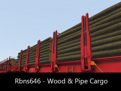 Rbns646- Wood & Pipe Cargo