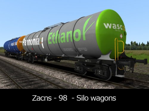 Zacns-98 - Mineral oil transport wagons